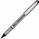 EnerGel EnerGel NV Liquid Gel Pens - Medium Pen Point - 0.7 mm Pen Point Size - Black Gel-based Ink - Gray Barrel - Metal Tip - 