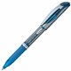 EnerGel EnerGel Deluxe Liquid Gel Pen - Bold Pen Point - 1 mm Pen Point Size - Refillable - Blue Gel-based Ink - Silver Barrel -