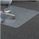 Lorell Big & Tall Chairmat - Carpeted Floor - 36" Width x 48" Depth - Rectangular - Polycarbonate - Clear - 1Each