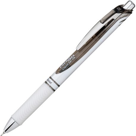 EnerGel EnerGel Pearl Liquid Gel Pen - Fine Pen Point - 0.5 mm Pen Point Size - Needle Pen Point Style - Refillable - Retractabl