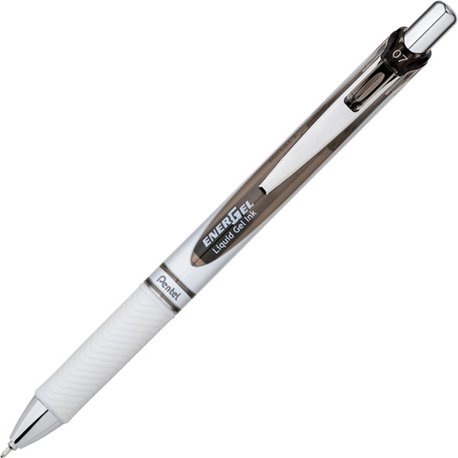 EnerGel EnerGel Pearl Retractable Liquid Gel Pen - 0.7 mm Pen Point Size - Needle Pen Point Style - Refillable - Retractable - B