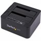 StarTech.com Dual Bay Hard Drive Duplicator Dock, Standalone HDD/SSD Cloner/Copier, USB 3.0 / eSATA to SATA III Hard Drive Clone