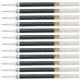 EnerGel Retractable Liquid Pen Refills - 0.70 mm, Medium Point - Black Ink - Smudge Proof, Smear Proof, Quick-drying Ink, Glob-f