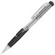 Pentel Twist-Erase Click Mechanical Pencil - 2, HB Lead - 0.9 mm Lead Diameter - Refillable - Black Lead - Transparent, Black Ba