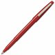 Pentel Rolling Writer Pens - Medium Pen Point - 0.8 mm Pen Point Size - Red - Red Plastic Barrel - 12 / Dozen