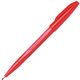 Pentel Fiber-tipped Sign Pens - Bold Pen Point - Red Water Based Ink - Fiber Tip - 1 Dozen