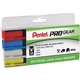 Pentel PROGear Wet-Erase Liquid Chalk Marker - Chisel Marker Point StyleChalk-based Ink - 4 / Pack