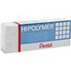 Pentel Hi-Polymer Eraser - White - Block - 2.6" Width x 0.5" Height x 1" Depth x - 1 Each - Non-abrasive, Latex-free