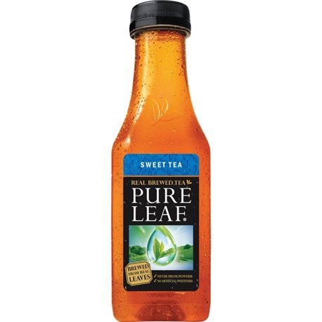 Pure Leaf Real Brewed Sweet Black Tea Bottle - 18 oz - 12 / Carton