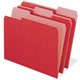 Pendaflex EarthWise 1/3 Tab Cut Recycled Top Tab File Folder - 9 1/2" x 11 3/4" - Top Tab Location - Assorted Position Tab Posit