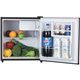 Lorell Compact Refrigerator - 1.60 ft³ - Manual Defrost - Manual Defrost - Reversible - 1.60 ft³ Net Refrigerator Capacity - Bla