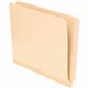 Pendaflex Letter Recycled End Tab File Folder - 8 1/2" x 11" - Poly - Manila - 10% Recycled - 100 / Box