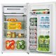 Lorell Compact Refrigerator - 3.20 ft³ - Manual Defrost - Manual Defrost - Reversible - 3.20 ft³ Net Refrigerator Capacity - Bla