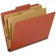 Pendaflex 2/5 Tab Cut Letter Recycled Classification Folder - 8 1/2" x 11" - 2" Expansion - 4 Fastener(s) - 2" Fastener Capacity