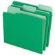 Pendaflex 1/3 Tab Cut Letter Recycled Top Tab File Folder - 8 1/2" x 11" - Top Tab Location - Assorted Position Tab Position - G