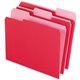 Pendaflex 1/3 Tab Cut Letter Recycled Top Tab File Folder - 8 1/2" x 11" - Top Tab Location - Assorted Position Tab Position - R