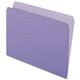 Pendaflex Letter Recycled Top Tab File Folder - 8 1/2" x 11" - Lavender - 30% Recycled - 100 / Box