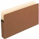 Pendaflex Legal Recycled Expanding File - 8 1/2" x 14" - 5 1/4" Expansion - Manila, Tyvek, Red Fiber - 30% Recycled - 10 / Box