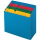 Pendaflex Recycled Expanding File - 11" x 12" - 12 Pocket(s) - Paper, Paper - Blue - 10% Recycled - 1 Each