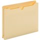 Pendaflex Letter Recycled File Jacket - 8 1/2" x 11" - 500 Sheet Capacity - 2" Expansion - Top Tab Location - Manila - Manila - 