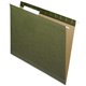 Pendaflex 1/3 Tab Cut Letter Recycled Hanging Folder - 8 1/2" x 11" - Assorted Position Tab Position - Standard Green - 10% Recy