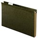 Pendaflex Legal Recycled Hanging Folder - 1" Folder Capacity - 8 1/2" x 14" - 1" Expansion - Pressboard - Standard Green - 10% R