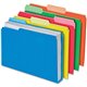 Pendaflex Double Stuff 1/3 Tab Cut Letter Recycled Top Tab File Folder - 8 1/2" x 11" - 250 Sheet Capacity - Top Tab Location - 