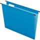 Pendaflex SureHook 1/5 Tab Cut Letter Recycled Hanging Folder - 8 1/2" x 11" - Blue - 10% Recycled - 20 / Box