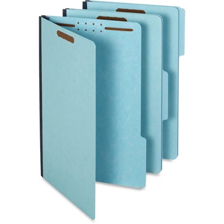 Pendaflex 1/3 Tab Cut Legal Recycled Classification Folder - 8 1/2" x 14" - 1" Expansion - 2 Fastener(s) - 2" Fastener Capacity 