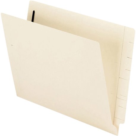 Pendaflex Letter Recycled End Tab File Folder - 8 1/2" x 11" - 1 Fastener(s) - 2" Fastener Capacity - Manila - 10% Recycled - 50