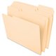 Pendaflex 1/3 Tab Cut Letter Recycled Top Tab File Folder - 8 1/2" x 11" - 3/4" Expansion - Top Tab Location - Assorted Position