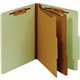 Pendaflex Letter Recycled Classification Folder - 8 1/2" x 11" - 1" Fastener Capacity for Folder - 2 Divider(s) - Pressboard, Ty