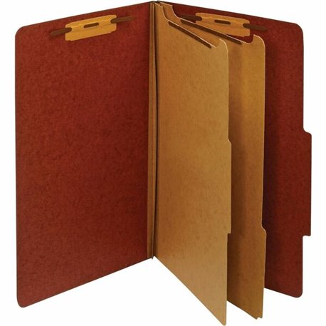 Pendaflex Legal Recycled Classification Folder - 8 1/2" x 14" - 1" Fastener Capacity for Folder - 2 Divider(s) - Pressboard, Tyv