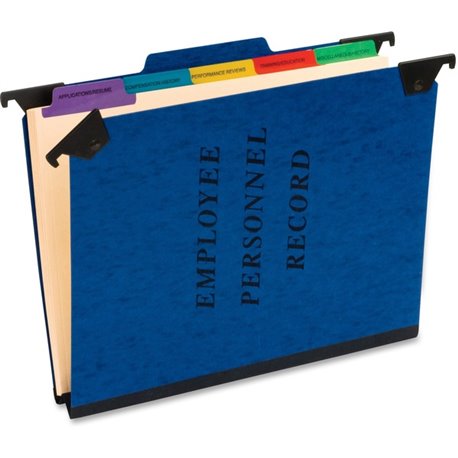 Pendaflex 1/3 Tab Cut Recycled Hanging Folder - 9 1/2" x 11 3/4" - 2" Expansion - 1" Fastener Capacity for Folder - 5 Divider(s)