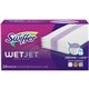 Swiffer WetJet Mopping Pad Refill - 10" Length - Cotton - Green - 24 / Box