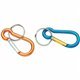 Baumgartens 2" Carabiner Key Ring - Aluminum - 1 Each - Assorted