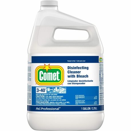 Comet Disinfectant - 128 fl oz (4 quart) - 1 Bottle - Heavy Duty, Deodorize, Non-abrasive