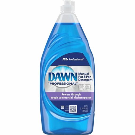 Dawn Manual Dishwashing Liquid - Liquid - 38 fl oz (1.2 quart) - 1 Bottle - Blue