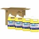 Dawn Manual Pot/Pan Detergent - 128 fl oz (4 quart) - Lemon Scent - 4 / Carton - Long Lasting - Clear