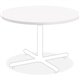 Lorell Hospitality Collection Tabletop - High Pressure Laminate (HPL) Round, White Top x 42" Table Top Diameter - Assembly Requi