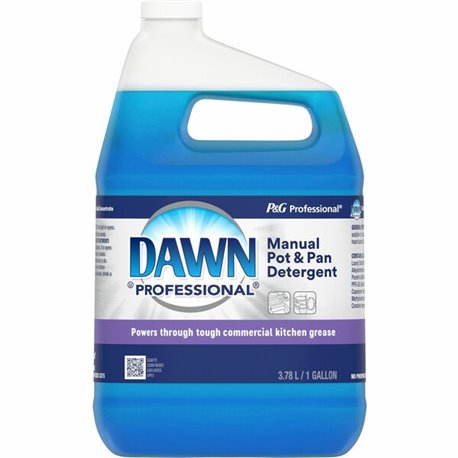 Dawn Manual Pot/Pan Detergent - Liquid - 128 fl oz (4 quart) - Original Scent - 1 Each - Blue