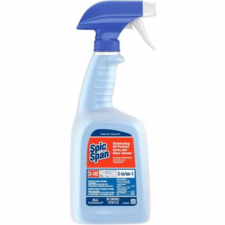 Spic and Span Disinfecting All Purpose Spray - For Multipurpose - 32 fl oz (1 quart) - Fresh Scent - 1 Bottle - Heavy Duty, Disi