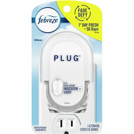 Febreze Plug Scented Oil Warmer - Oil - 50 Day - 1 Each