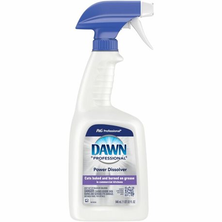 Dawn Professional Power Dissolver - Ready-To-Use - 32 fl oz (1 quart) - 1 Bottle - Scrub-free - White