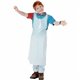 Baumgartens Kids Disposable Apron - Polyethylene - White - 100 / Pack