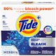 Tide Vivid Plus Bleach Detergent - 144 oz (9 lb) - Original Scent - 1 / Box - Chlorine-free, Residue-free - White