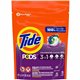 Tide PODS 3-1 Laundry Detergent - Spring Meadow Scent - 35 / Bag - White, Orchid