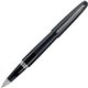 Pilot Metropolitan Fine Gel Roller - Fine Pen Point - Refillable - Black Gel-based Ink - Metallic Brass, Black Barrel - 1 Each