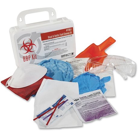 ProGuard Blood/Bodily Fluid Cleanup Kits - 6 / Carton