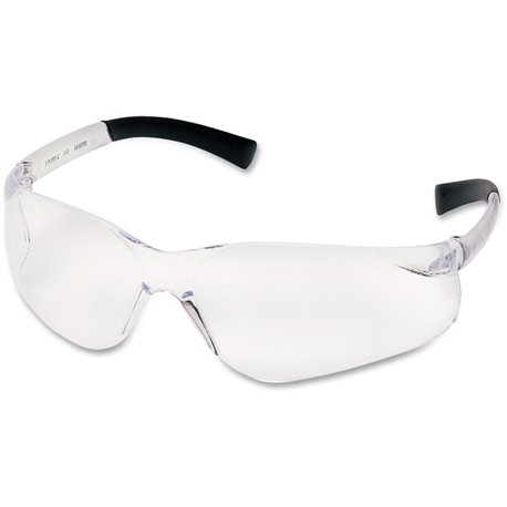 ProGuard Classic 820 Series Safety Eyewear - Ultraviolet Protection - Clear - Frameless, Non-Slip Temple, Wraparound Lens, High 